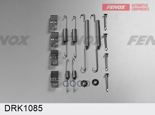 Fenox Drk1085 Монтажный Комплект Барабанных Колодок