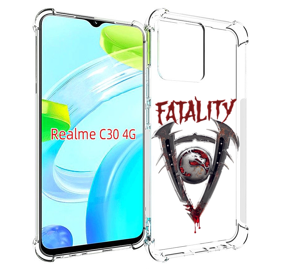 

Чехол MyPads Фаталити мужской для Realme C30 4G / Narzo 50i Prime, Прозрачный, Tocco