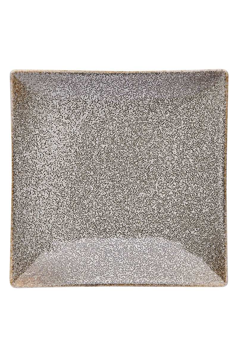 

Тарелка фарфоровая обеденная бежевая Bufett Sandstone 23х23 мм, BUFETT, 640058