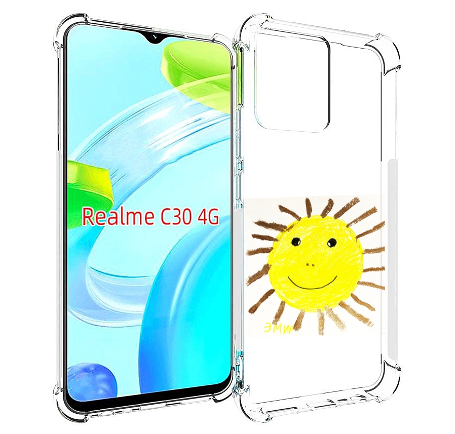 

Чехол MyPads Улыбнись, дурак! Morgenshtern для Realme C30 4G / Narzo 50i Prime, Прозрачный, Tocco