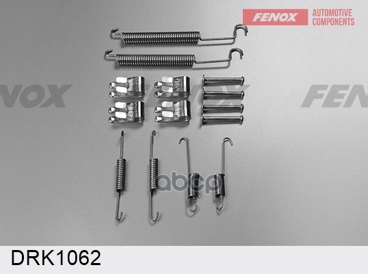 

Fenox Drk1062 Монтажный Комплект Барабанных Колодок