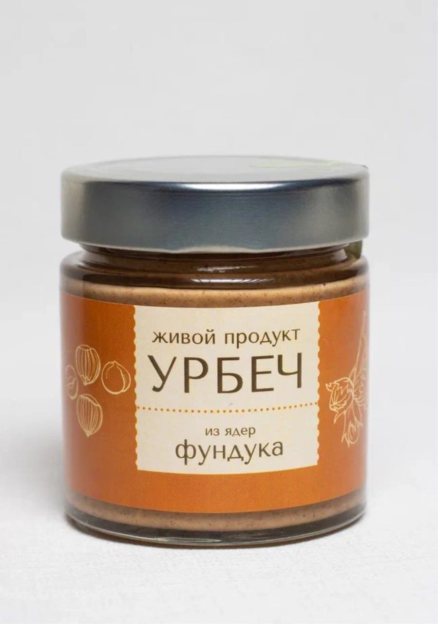 

Урбеч Живой Продукт из ядер фундука, 200 г