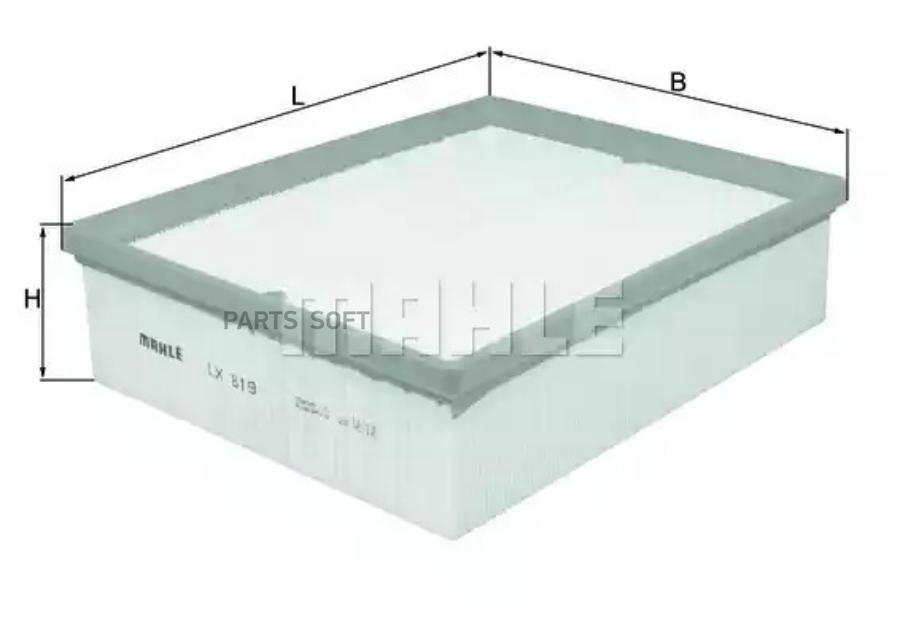 

Воздушный фильтр Mahle/Knecht LX819