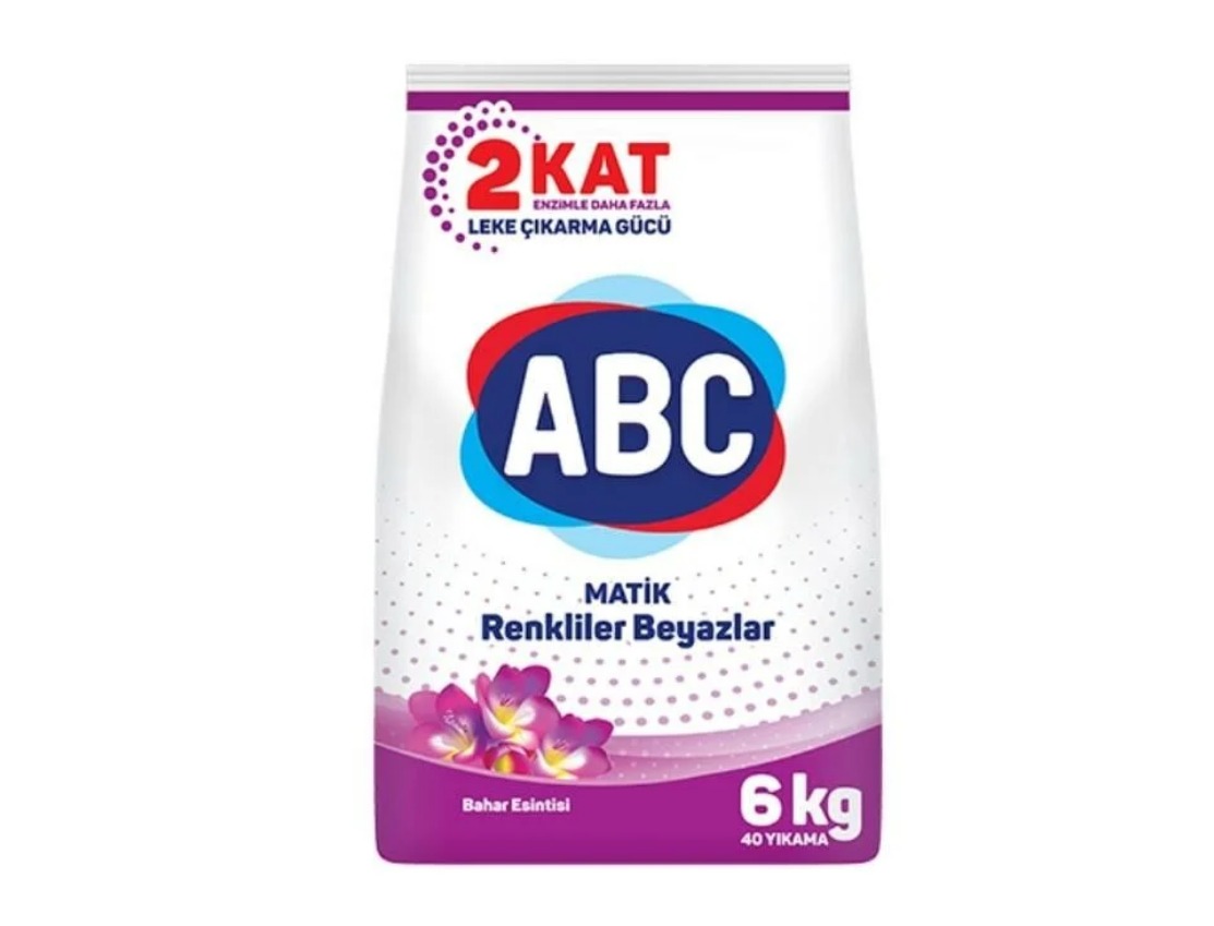 

Стиральный порошок ABC Весенний бриз 6 кг