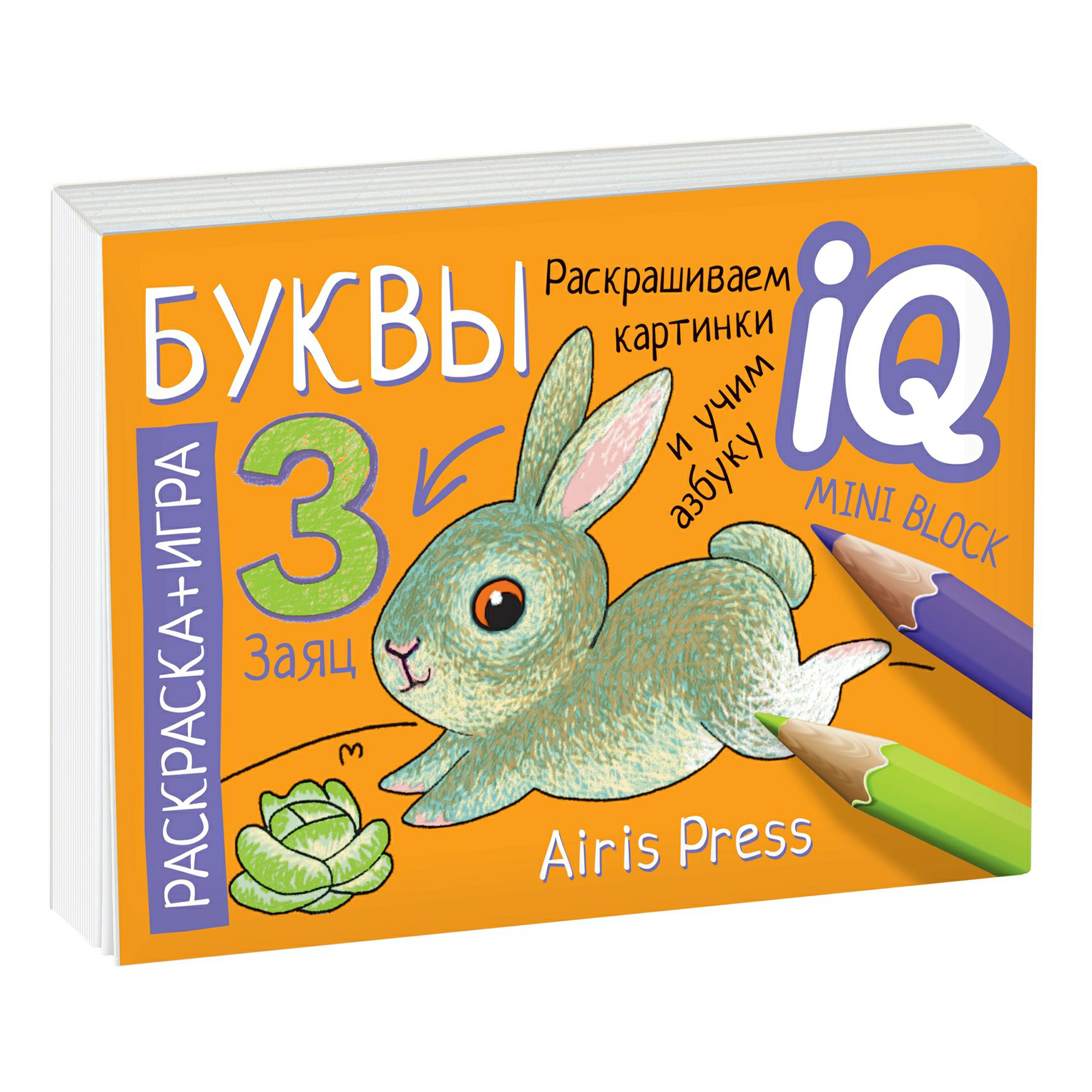 

Раскраска Айрис-пресс Готовимся к школе. Буквы