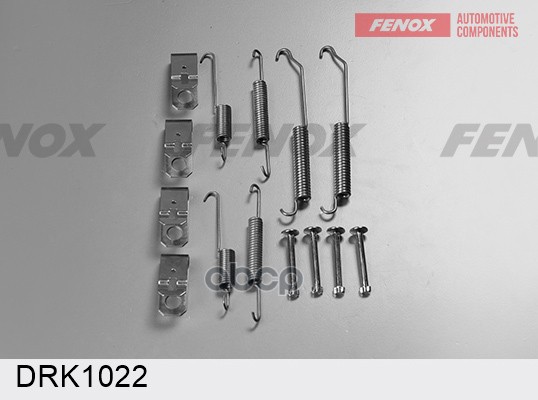 Fenox Drk1022 Монтажный Комплект Барабанных Колодок