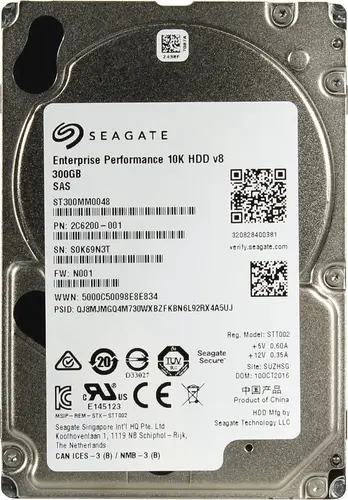 

Жесткий диск Seagate 300 ГБ (ST300MM0048)