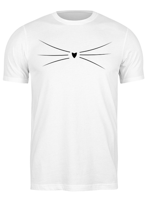 

Футболка мужская Cats here 2984815 Printio белая M, Cats here 2984815