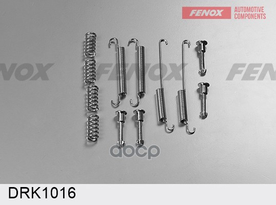 Fenox Drk1016 Монтажный Комплект Барабанных Колодок