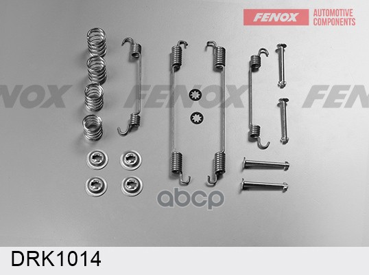 

Fenox Drk1014 Монтажный Комплект Барабанных Колодок
