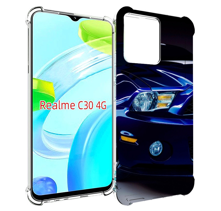 

Чехол MyPads Синяя-машина для Realme C30 4G / Narzo 50i Prime, Прозрачный, Tocco