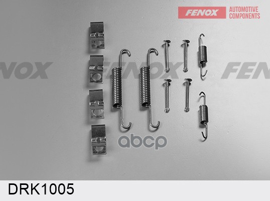 Fenox Drk1005 Монтажный Комплект Барабанных Колодок