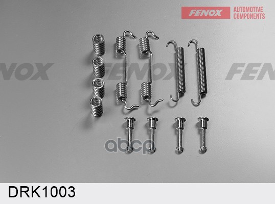 Fenox Drk1003 Монтажный Комплект Барабанных Колодок