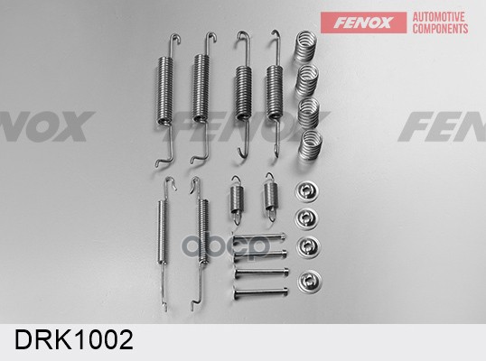 

Fenox Drk1002 Монтажный Комплект Барабанных Колодок
