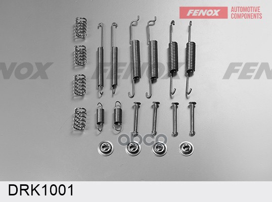 

Fenox Drk1001 Монтажный Комплект Барабанных Колодок