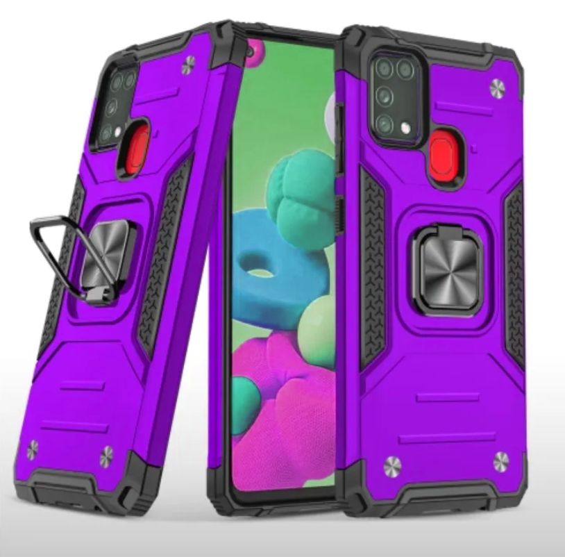 

Противоударный чехол для Samsung Galaxy M31 M315 фиолетовый