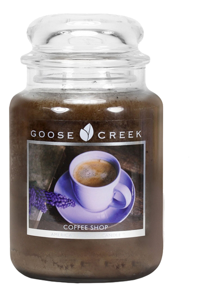 фото Ароматическая свеча goose creek coffee shop (кофейня) 680г