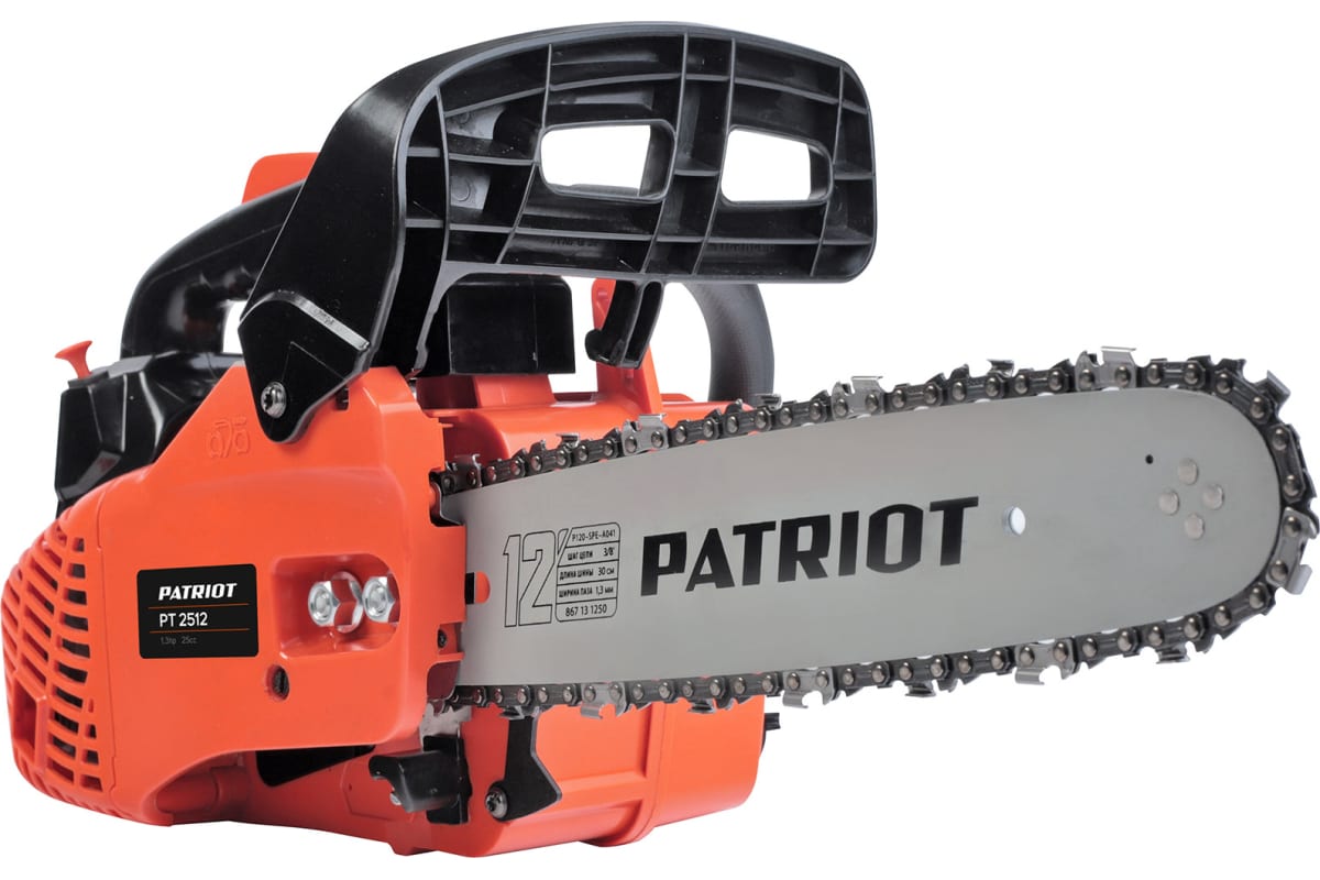 

Бензопила Patriot Pt 2512 1,3 л.с. 30 см, PT 2512