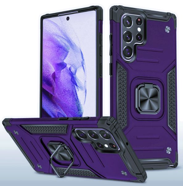 

Противоударный чехол для Samsung Galaxy S23 Ultra фиолетовый