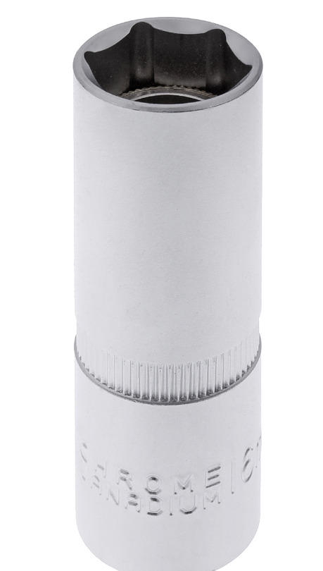 

Головка свечная 1/2", 16 мм, 6-гранная, с магнитом "AV Steel", AV-520716