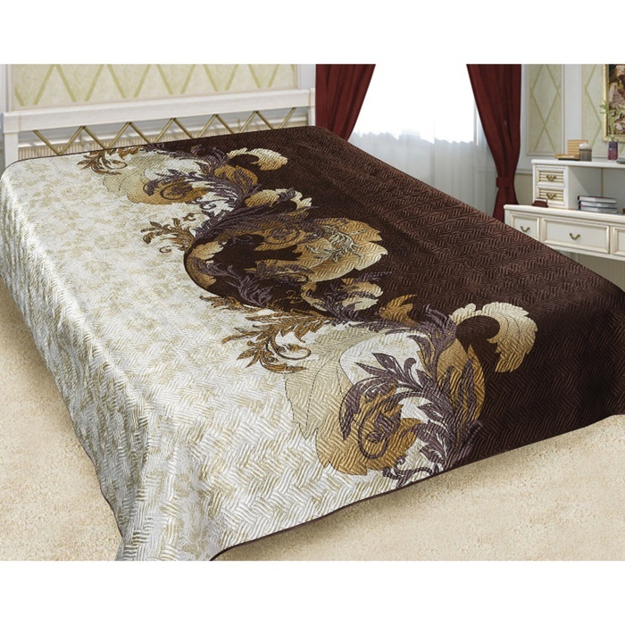 

Marianna 3D, Евро, макси, Латте, 230х250 см, искусственный шелк, полиэстер 100%