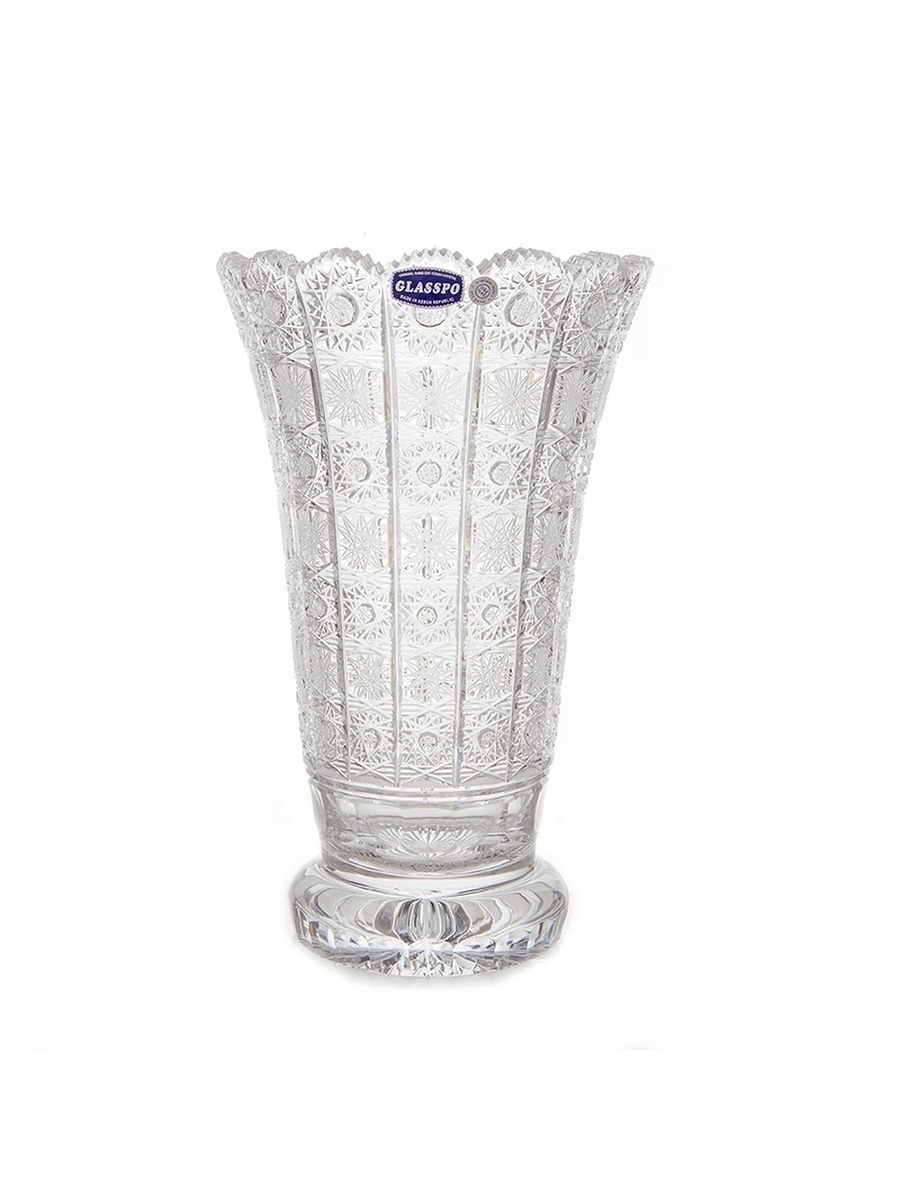Ваза для цветов 30,5 см Хрусталь для роз для дома