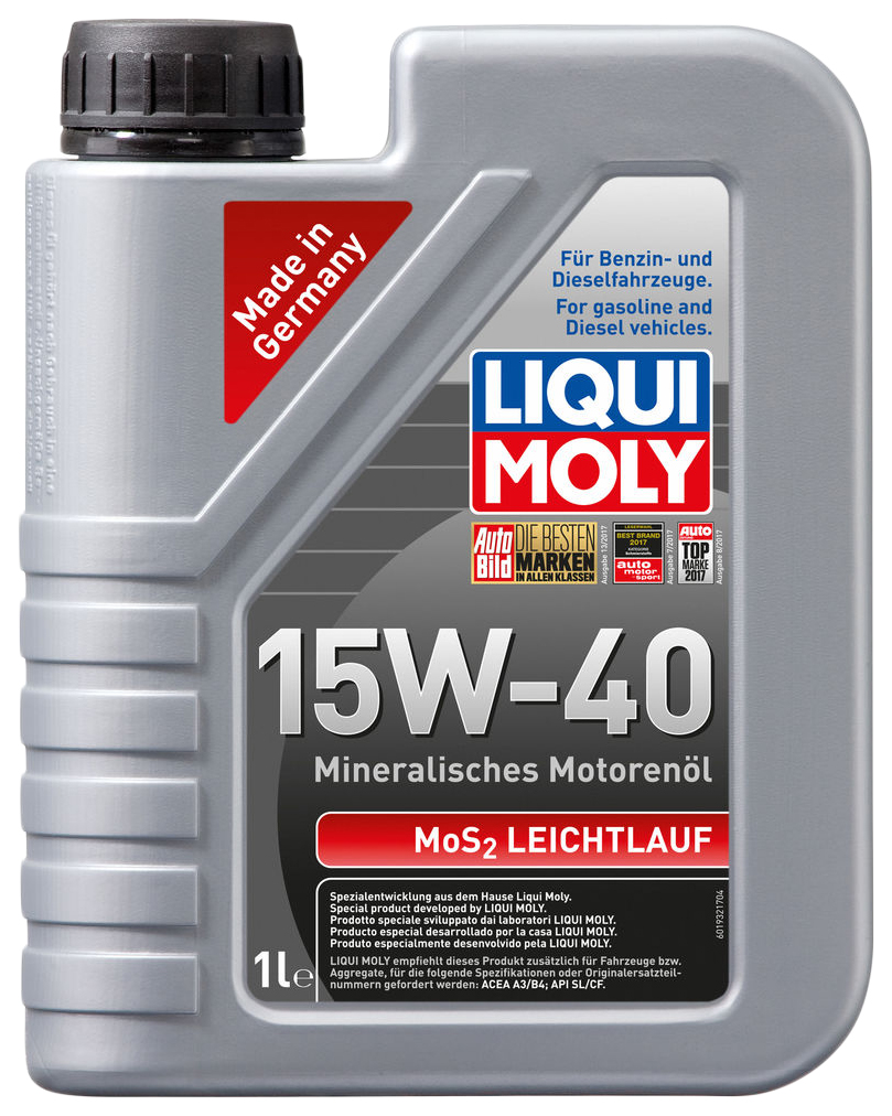 

Моторное масло LIQUI MOLY mos2 leichtlauf 15W40 1л