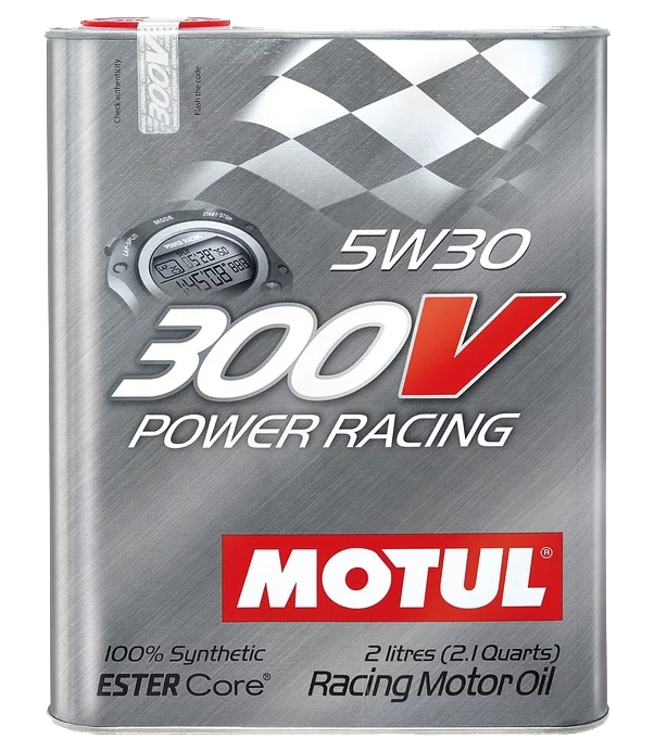 Моторное масло Motul 300V PoWer Racing 5W30 2л