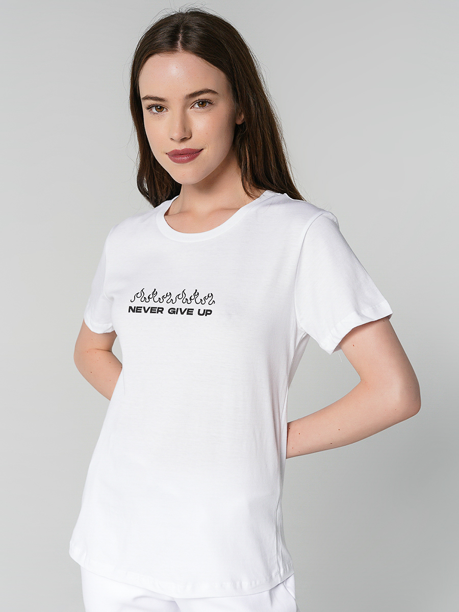 

Футболка женская ТВОЕ 78952 белая XS, 78952