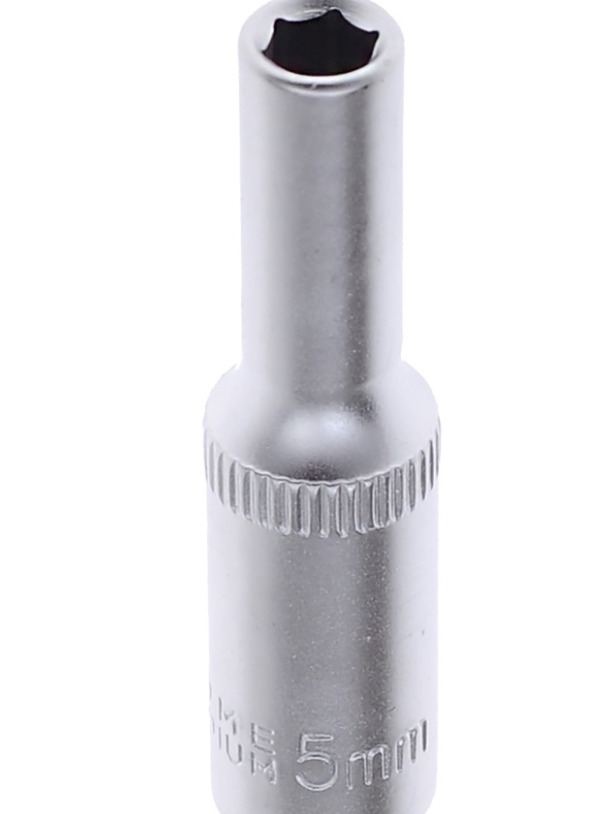 

Головка 1/4", шестигранная, удлиненная 5,0 мм "AV Steel", AV-500205