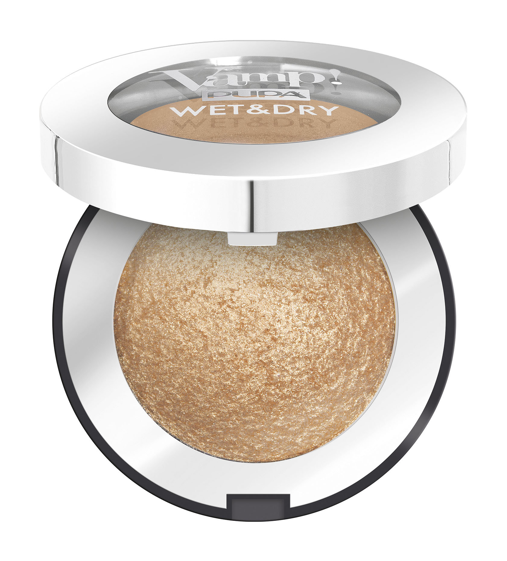 Купить Тени Pupa Vamp! Wet&Dry Eyeshadow 101 Precious Gold