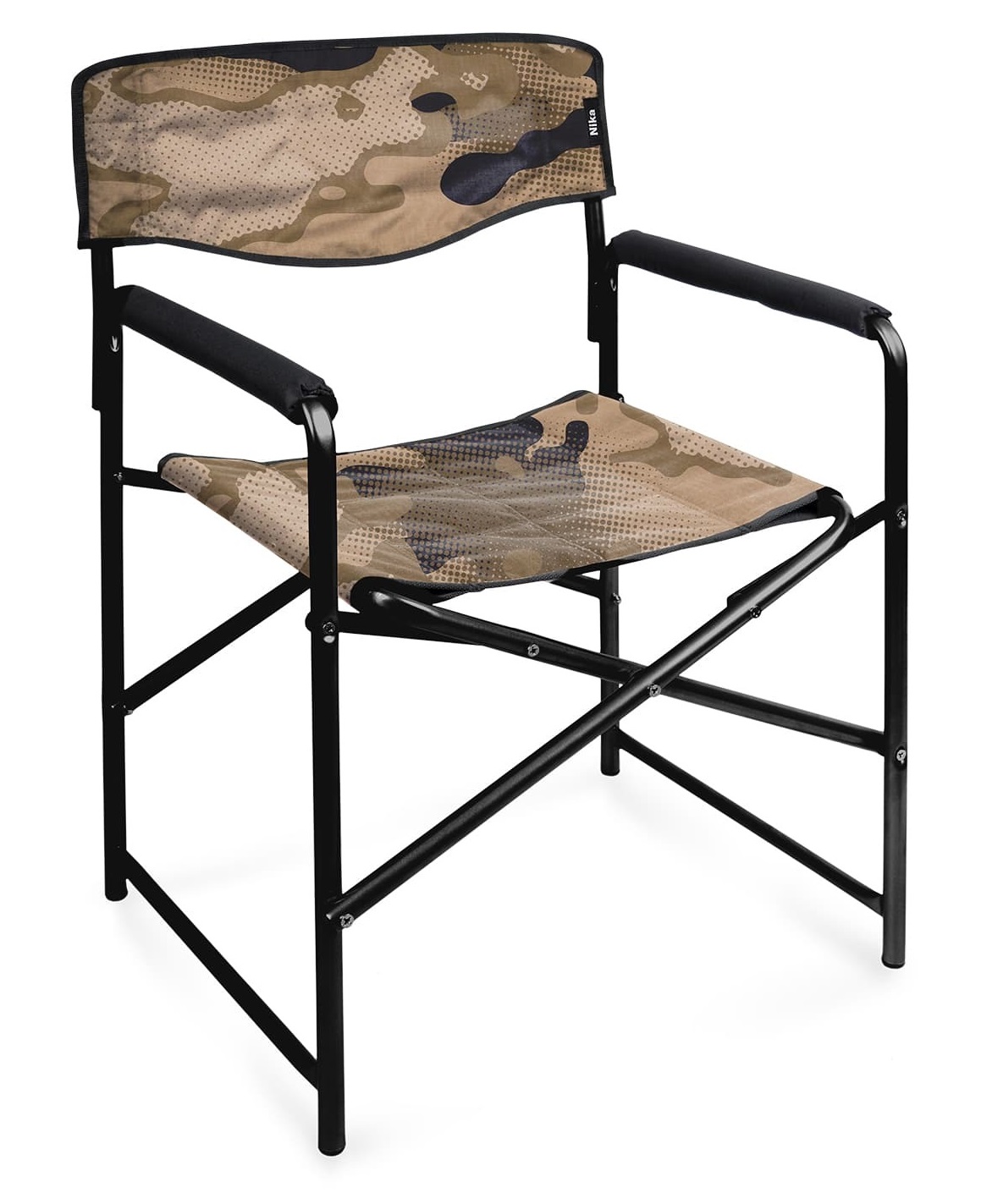 Кресло для рыбалки и кемпинга Nika КС3/К туристическое складное с мягкими подлокотниками
