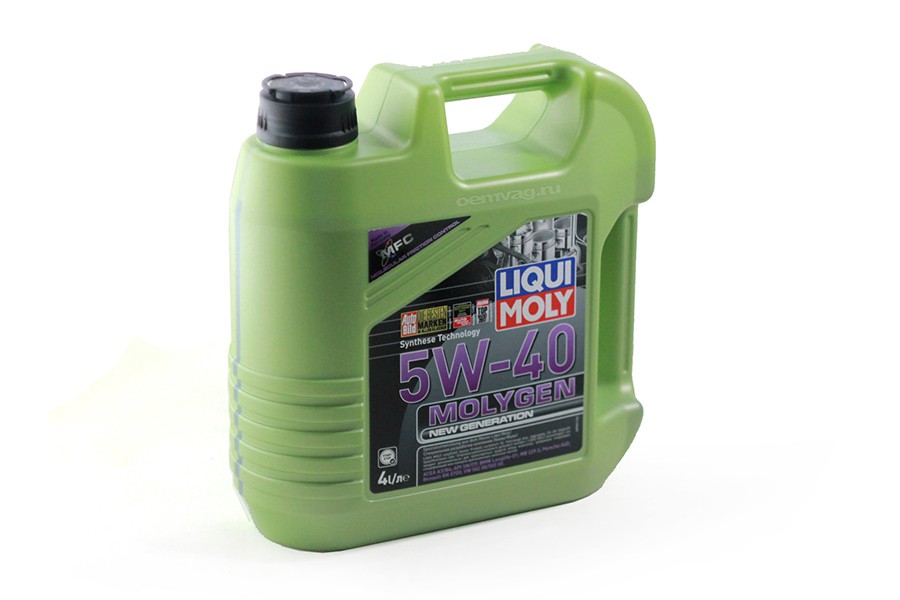 

Моторное масло LIQUI MOLY molygen neW generation 5W40 4л