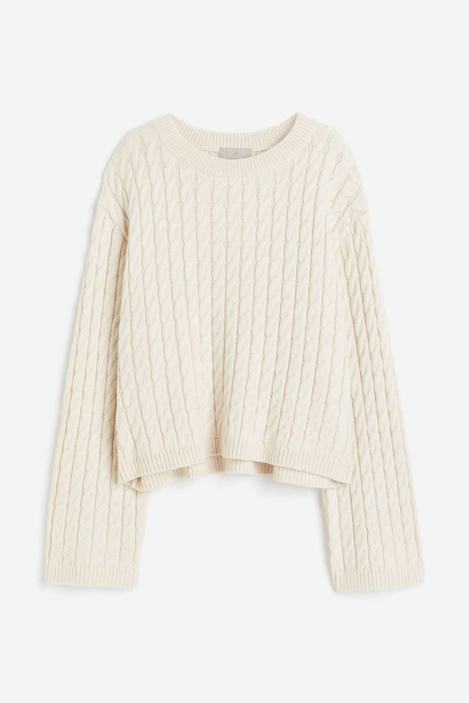 

Джемпер женский H&M 1208657 белый 2XL, 1208657