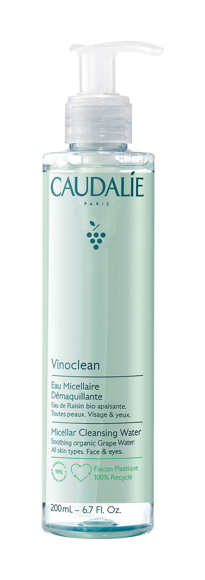 Мицеллярная вода Caudalie Vinoclean