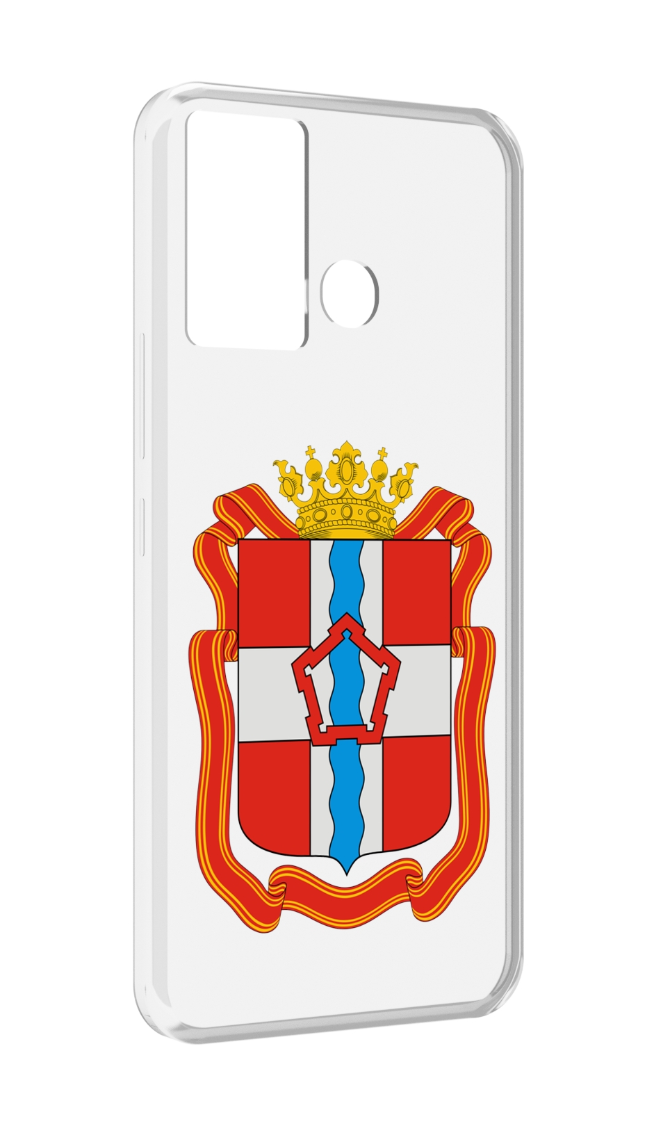 

Чехол MyPads герб-омскои-области для Infinix Hot 12 Play, Прозрачный, Tocco