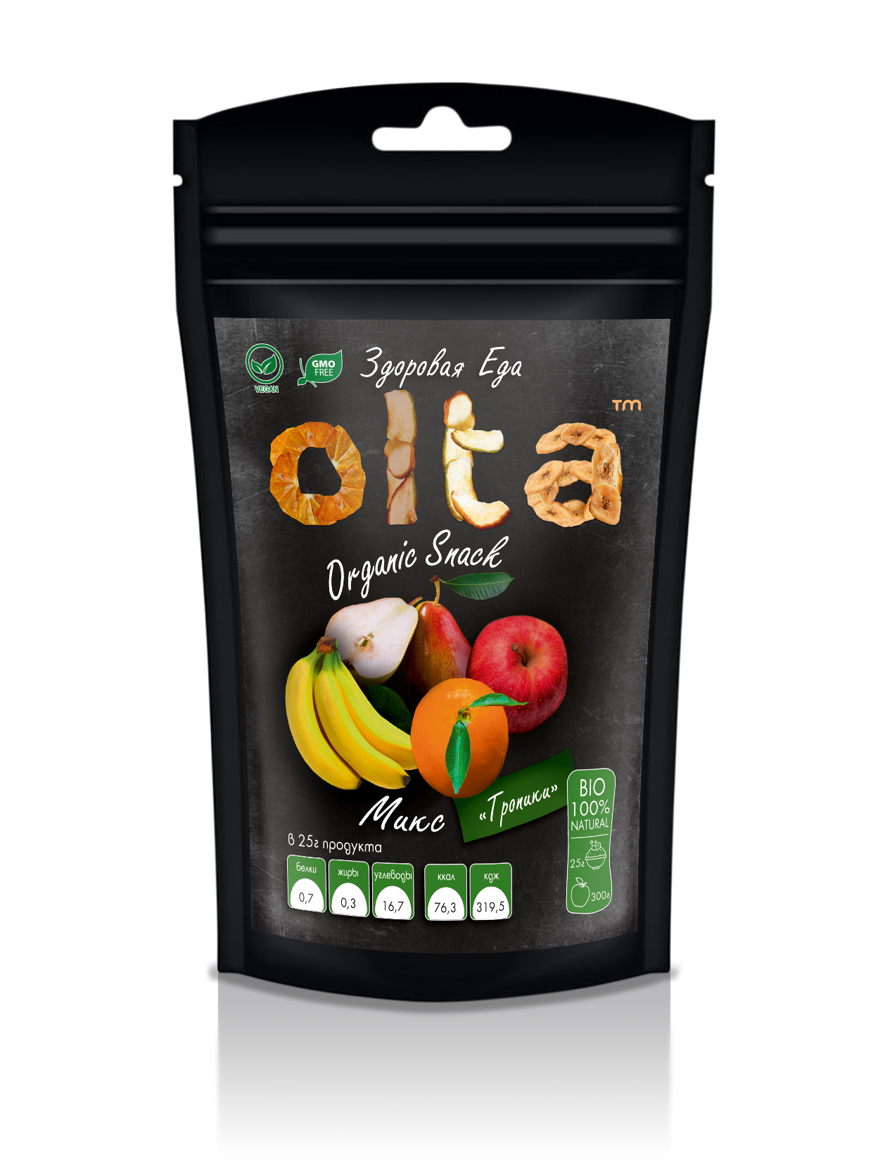 

Чипсы фруктовые "OLTA. Микс"