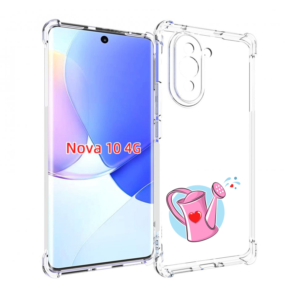 

Чехол MyPads Лейка любви 14 февраля для Huawei Nova 10, Прозрачный, Tocco