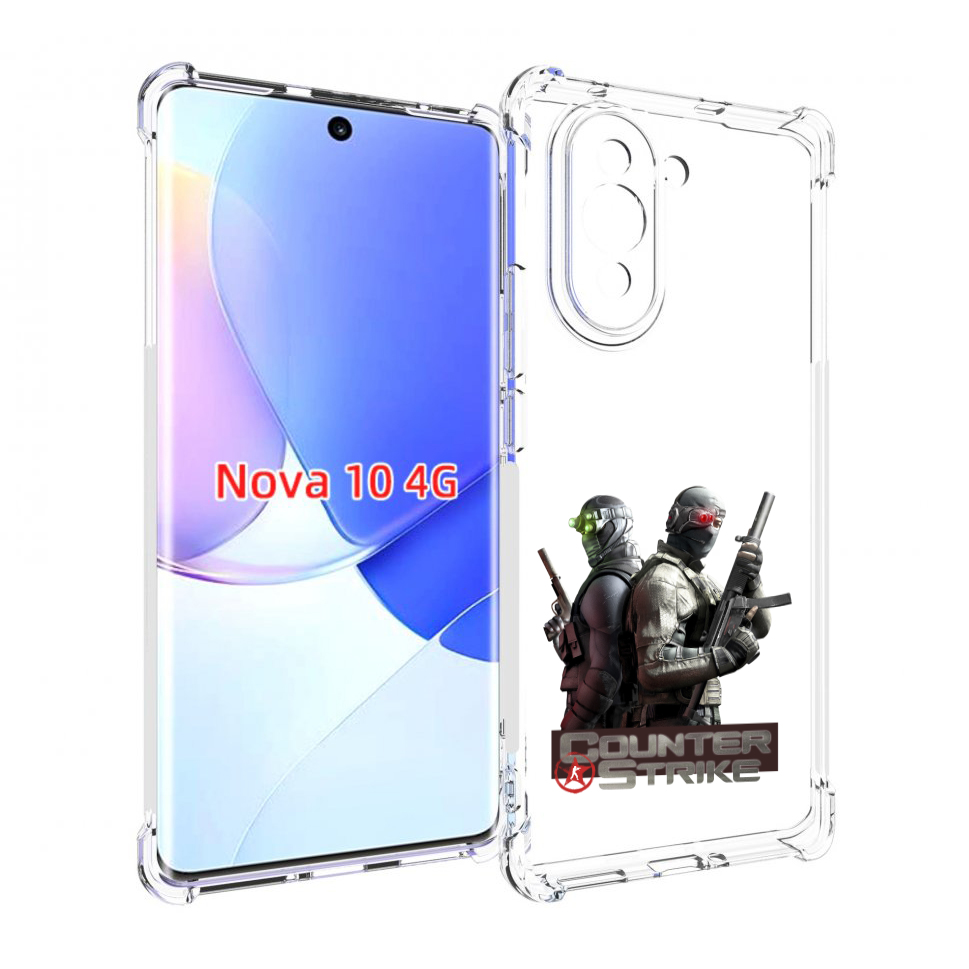 

Чехол MyPads КС для Huawei Nova 10, Прозрачный, Tocco