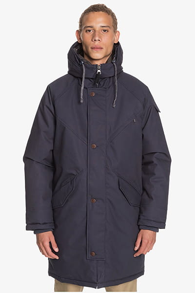 

Парка мужская Quiksilver EQYJK03605 синяя XS, EQYJK03605