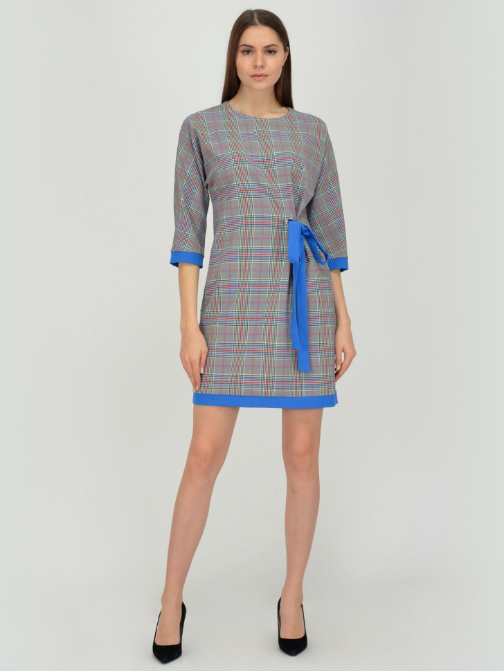 

Платье женское Viserdi 10100 серое 46 RU, Серый, 10100