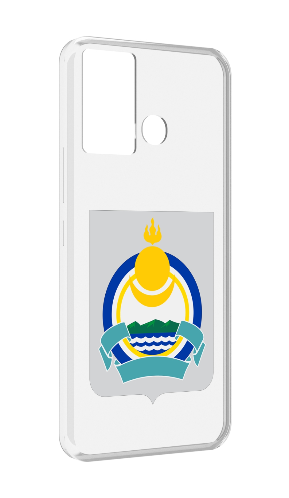 

Чехол MyPads герб-бурятия для Infinix Hot 12 Play, Прозрачный, Tocco