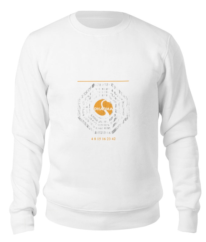 

Свитшот унисекс Printio Lost белый XS, Lost