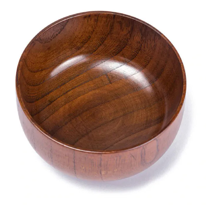 фото Тарелка - миска из дерева тарелки деревянные тарелка глубокая из дерева/ диаметр 12 см mirus group