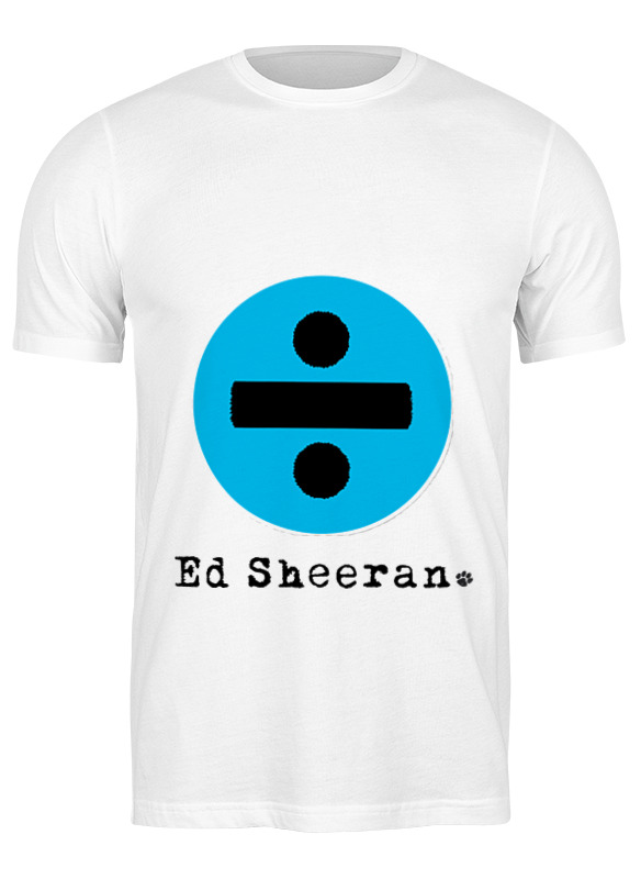 

Футболка мужская Printio Ed sheeran 2825800 белая M, Белый, Ed sheeran 2825800