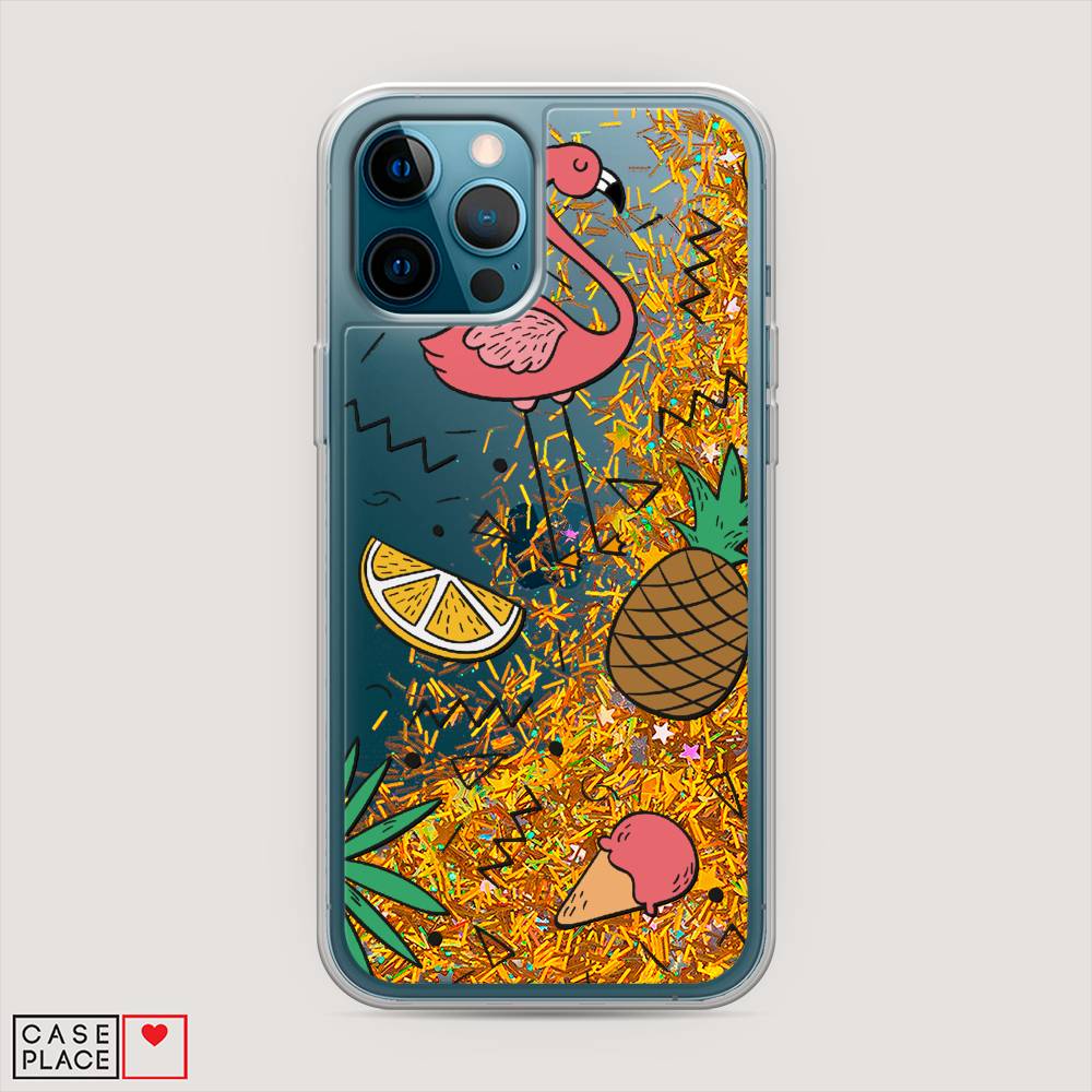 

Чехол Awog на Apple iPhone 12 Pro Max / Айфон 12 Pro Max "Гавайский фон", Разноцветный, 12790-1