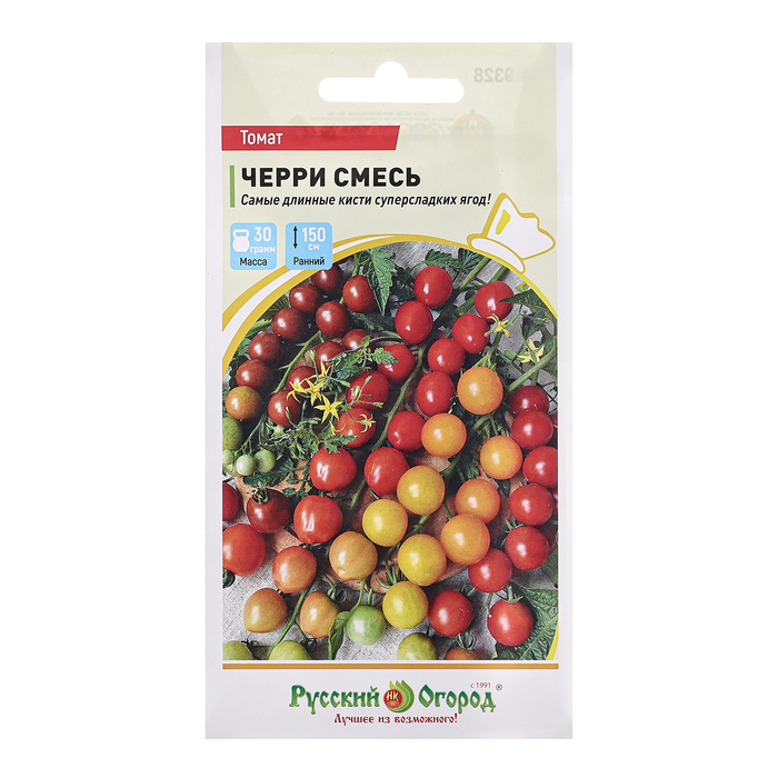 

Семена Томат "Черри смесь", ц/п, 0,1 г (4 шт.)