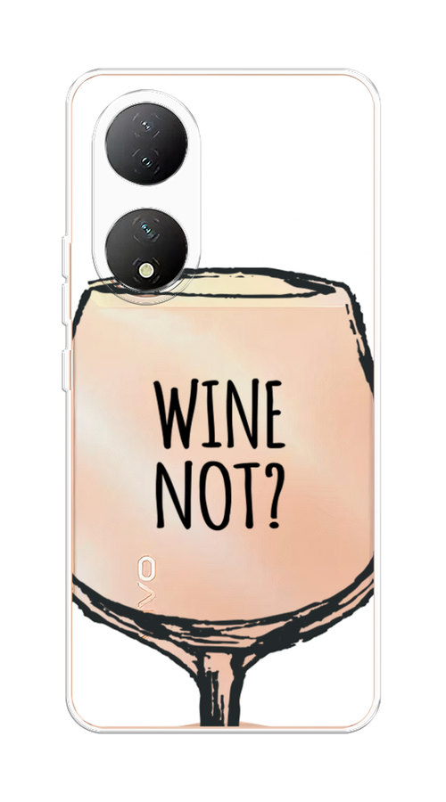 

Чехол на Vivo Y100 "Wine not white", Белый, 268250-6