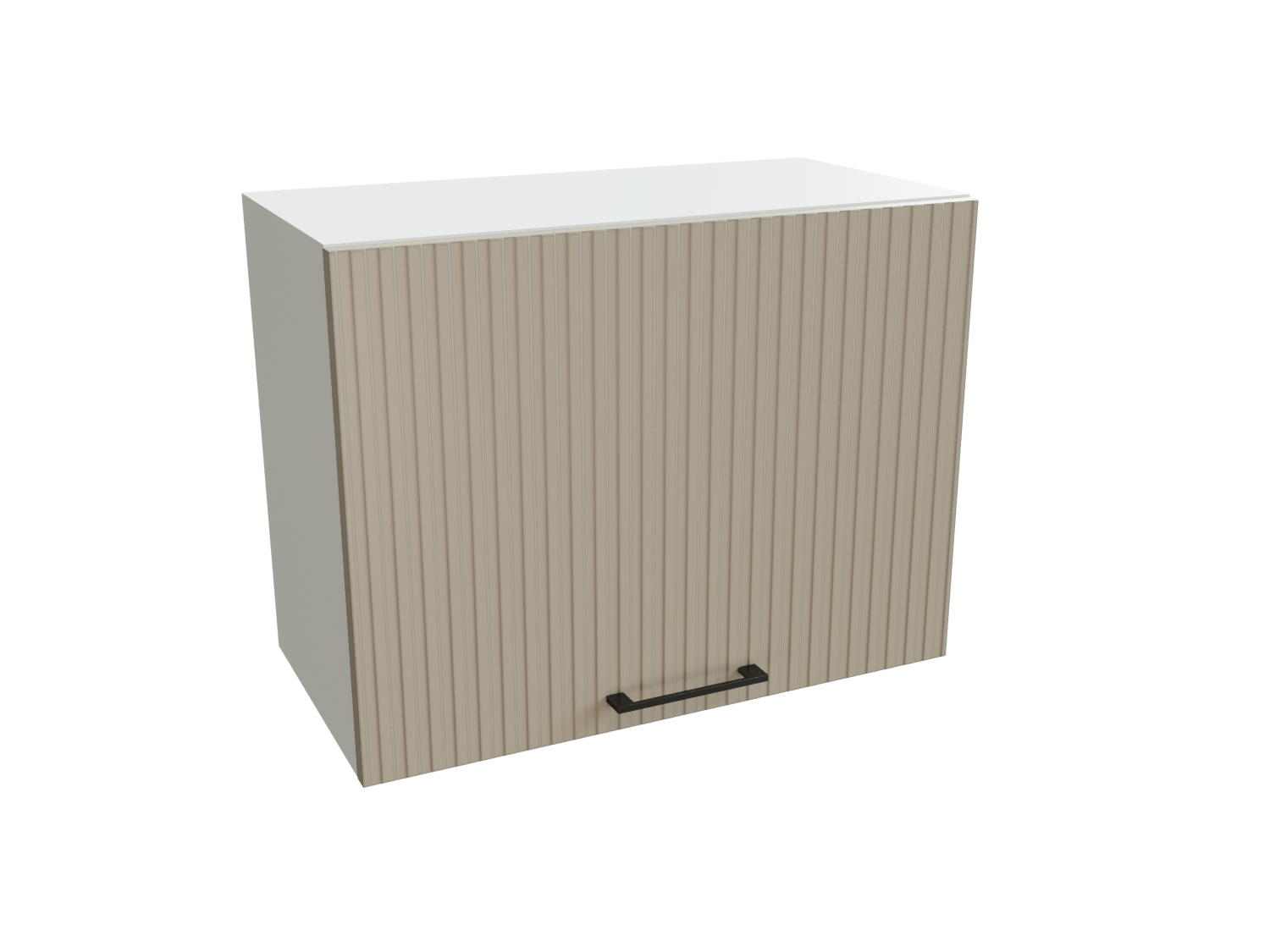 

Шкаф навесной антресоль SURA Сиэль Ян Атласный серый 60x31,8x46 арт.ММК-00015606