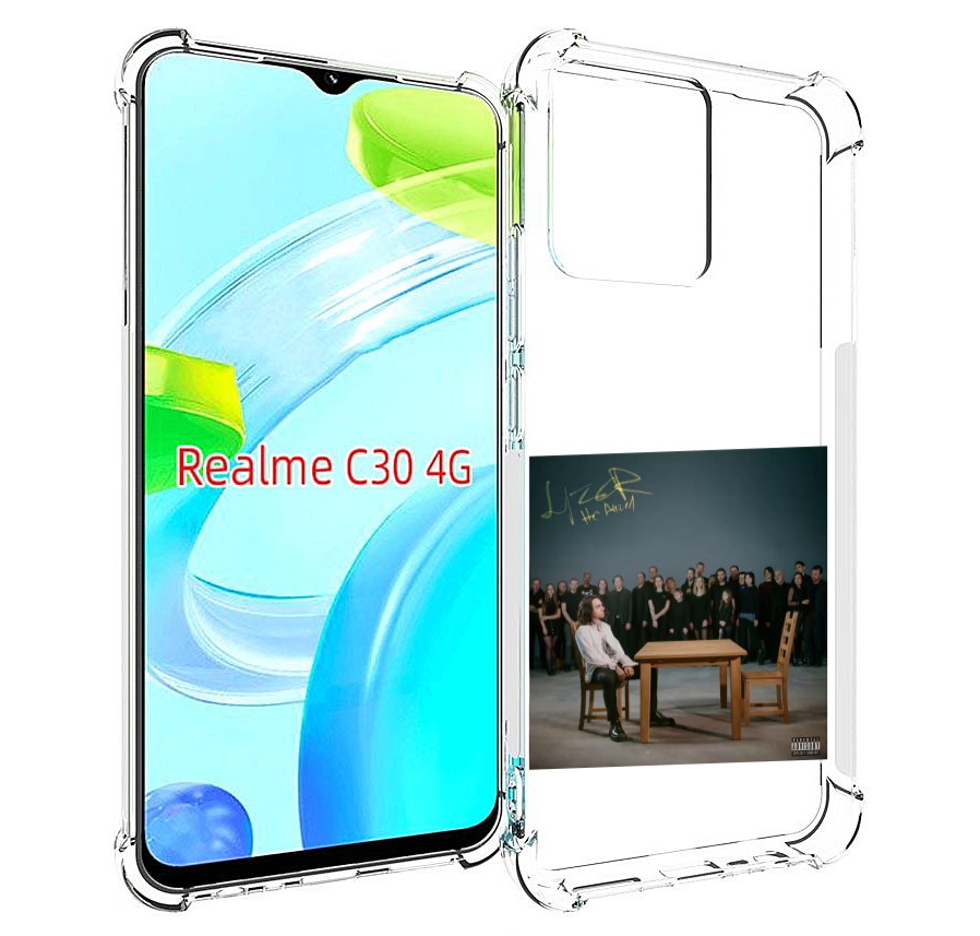 

Чехол MyPads Не Ангел LIZER для Realme C30 4G / Narzo 50i Prime, Прозрачный, Tocco